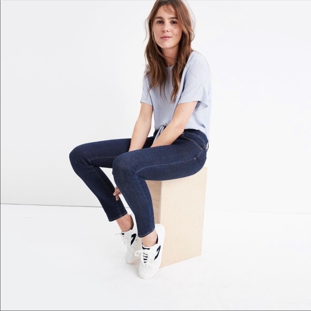 Madewell Blue Ankle Skinny Jeans 25